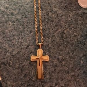 Gold Cross Necklace